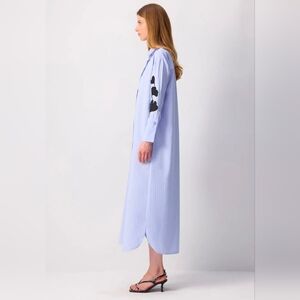 NWT Touche Embroidered Shirt Dress